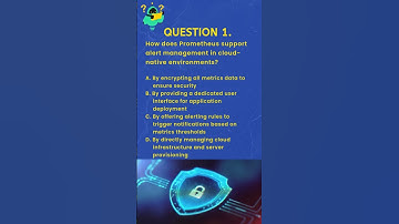 Kubernetes and Cloud Native Associate  Practice Exam Questions - Cloud Native Observability