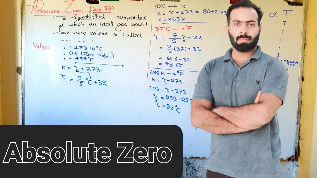 Absolute Zero | ch#5 | 9th Class chemistry - YouTube