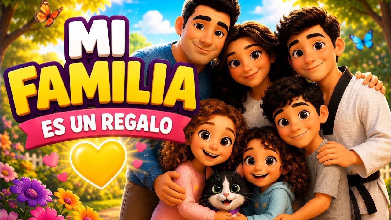 Mi Familia Es Un Regalo 💛 | Música Infantil Para Niños - YouTube