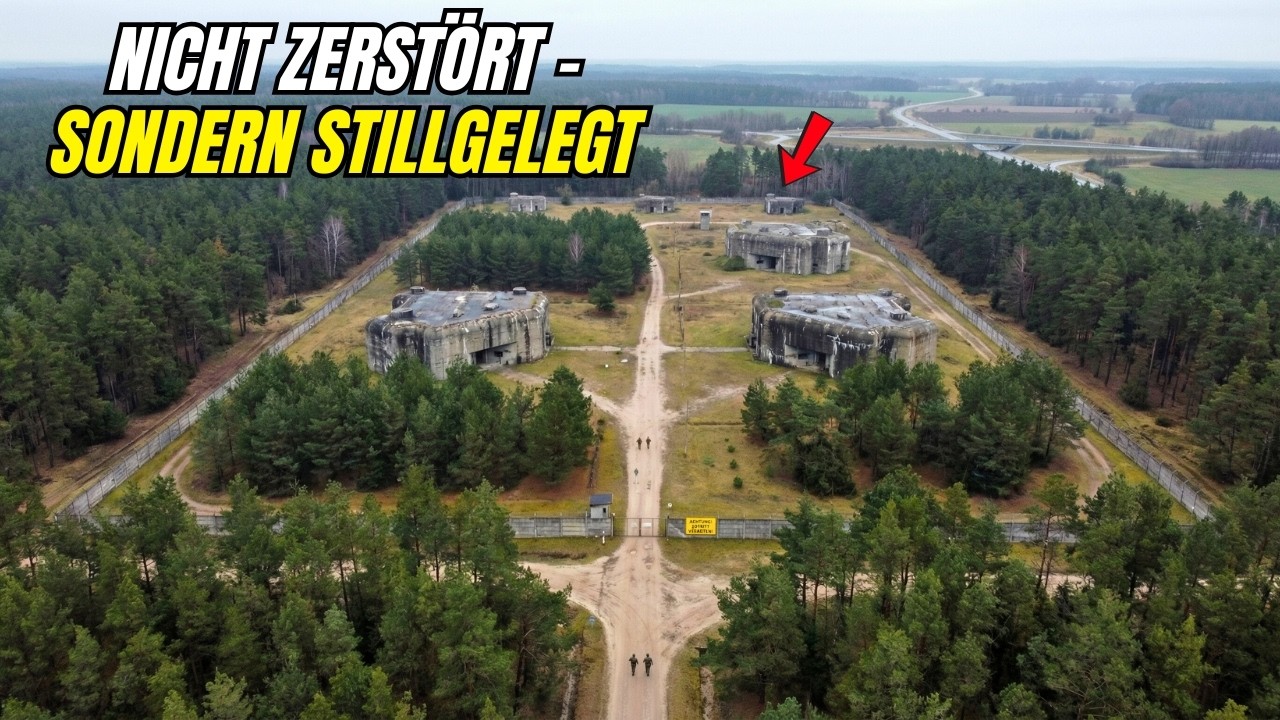 Fünf Gebiete aus dem Zweiten Weltkrieg in Deutschland, die bis heute gesperrt sind