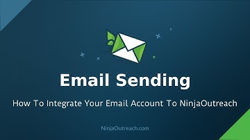 How To Integrate Your Email Account To NinjaOutreach