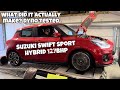 Suzuki swift sport hybrid dyno  real dyno numbers what does it make