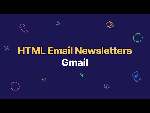 How to Insert and Send HTML Email Newsletters in Gmail