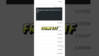 JEPI ETF LARGEST DIVIDEND PAYMENT IN LAST YEAR! JEPI ETF #Shorts