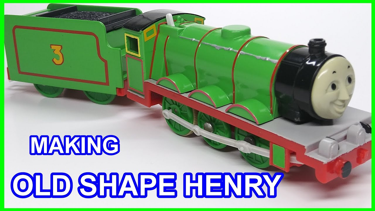 Making custom old shape Henry Tomy Trackmaster - YouTube