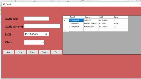 C# Insert Update Delete Data With Foreign Key In Access Database Using C# | Anmol c# Tutorial Bumrah