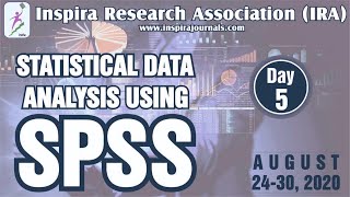 DAY 5: STATISTICAL DATA ANALYSIS USING SPSS II Skewness II Kurtosis