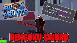 RENGOKU NO BLOX FRUITS 🔥 #rengoku #bloxfruits #demonslayer #game #vir