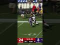 Chubb Breaks Loose For A Touchdown