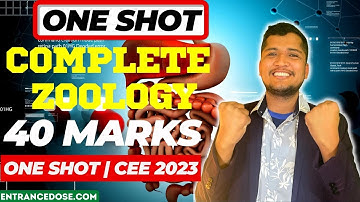 40 Marks Zoology In One Shot 🔥Final Hour Revision For CEE🚀