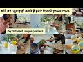 Diy unique different planter || Make productive day like this || ढेर सारा किया जुगाड़ #diyplanter