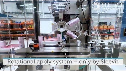 Sleevit RF Series Shrink Sleeve Labeler - Soft Drinks in Cans