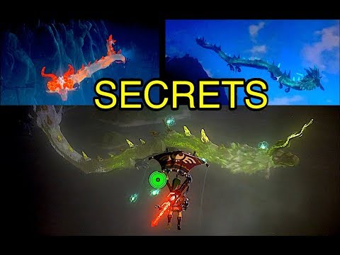 All 3 Dragon Secrets (Farosh, Dinraal, Naydra) - Zelda: Breath of the Wild (Farming Guide)