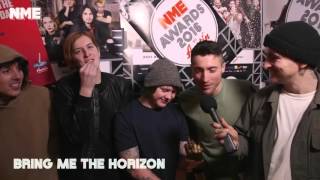 Bring Me The Horizon talks about 'trashing Coldplay's table NME Awards