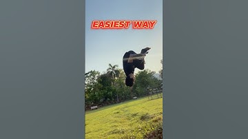 How to do Front Flip / Front Flip Tutorial #trending #flip