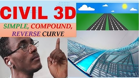 Civil 3D Simple,Compound and Reverse curve by Abebe