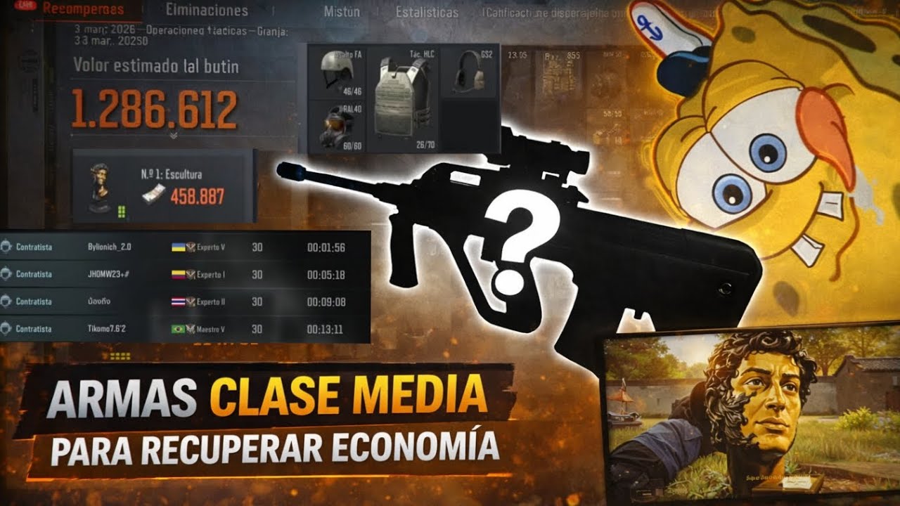 ARMAS CLASE MEDIA para RECUPERAR ECONOMÍA 💰 | ¿El AUG vale la pena? | Arena Breakout