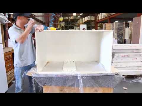How To Assemble Milzen Cabinets Bbc45 Youtube