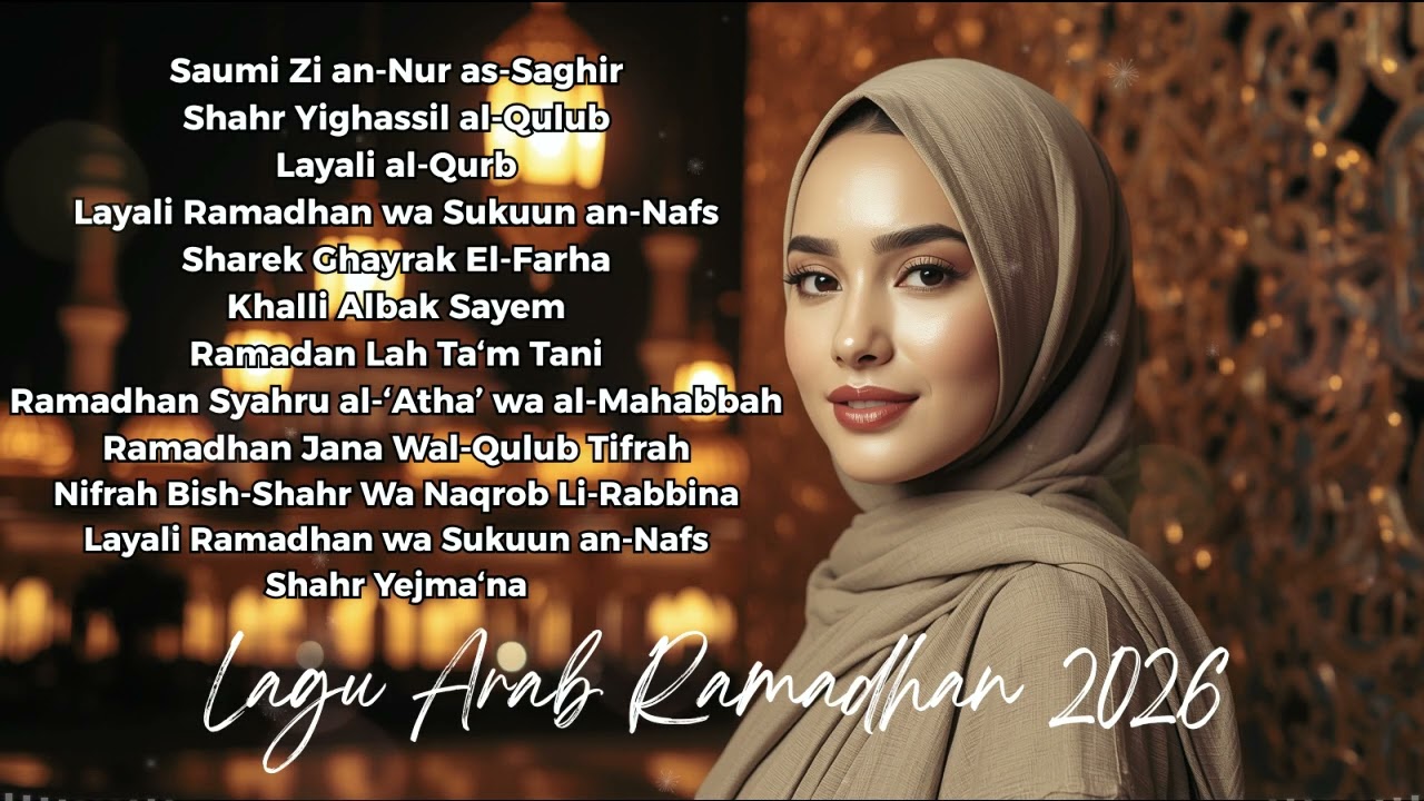 Lagu Arab Ramadhan 2026 🌙 Playlist Lagu Arab Islami Menenangkan Hati