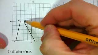 Dilations with a Negative Scale Factor