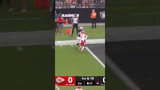 Kirk Cousin LOBS it to Thomas for a EARLY TOUCHDOWN Raiders vs Chiefs #shorts #nfl #raiders #chiefs