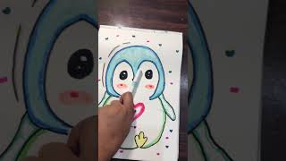 Cute little penguin ✨🫧 #craftingathome #diy #art #funwithart #haveitoldyoulatelythatiloveyou
