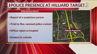 Hilliard officer hurt after suspect crashes into cruisers during escape from Target