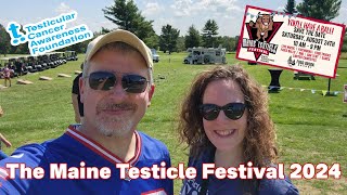 We had a BALL at the Maine Testicle Festival