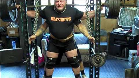 Joey Smith - Week 12 Day 3 - Speed Squats @ Nebobarbell 05/31/13