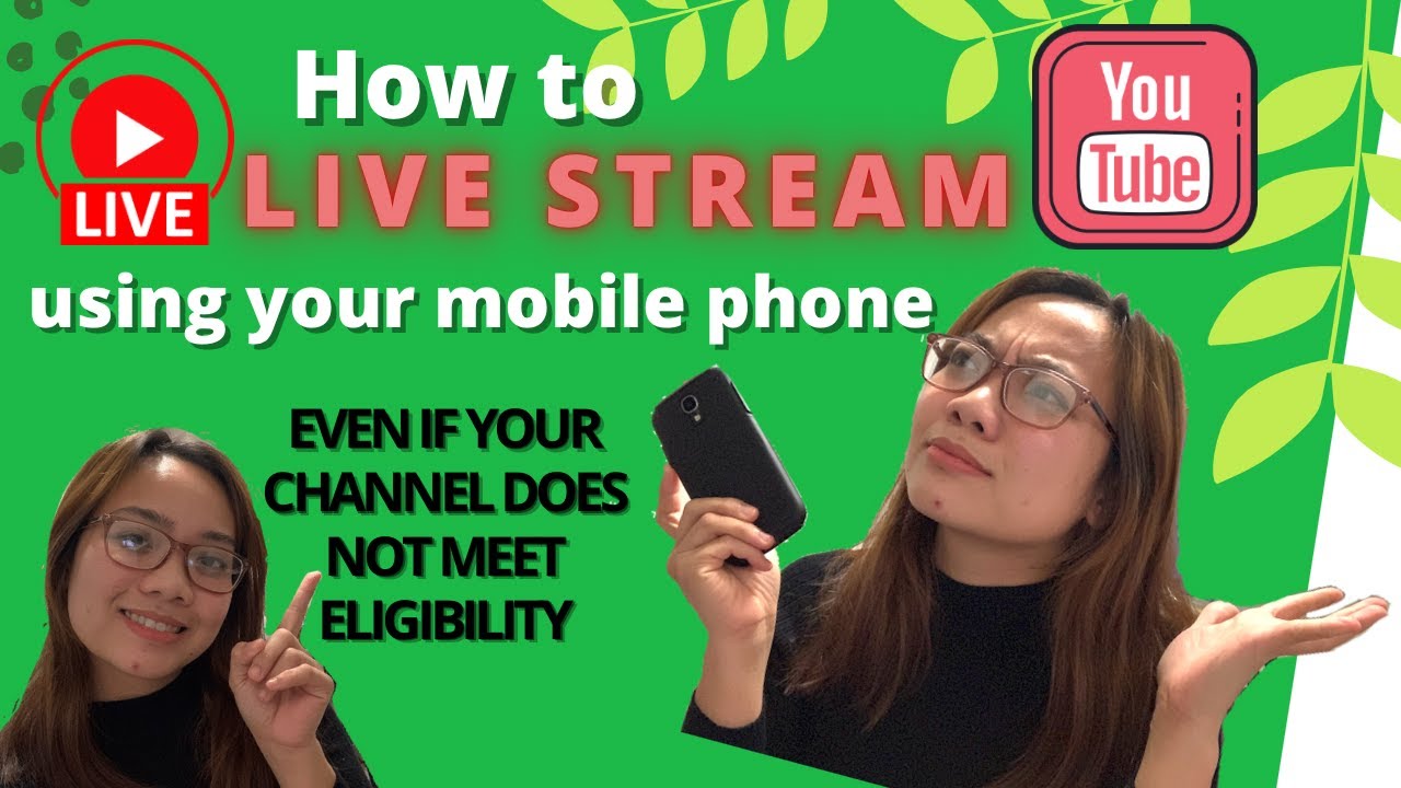 HOW TO LIVE STREAM ON YOUTUBE USING YOUR MOBILE PHONE WITH ZEROOO ...