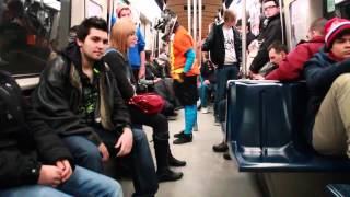 Harlem Shake Montreal Subway