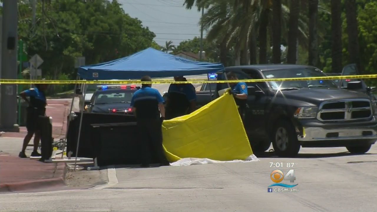 Child Riding Bicycle Struck, Killed By Car In Miami Beach - YouTube