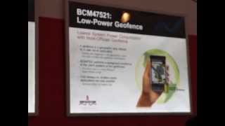 2013 MWC Broadcom GNSS Low Powered Geofence