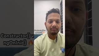 Constructor vs ngOnInit in Angular 🔥 (30s Tip)