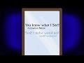 |You know what I See?|Random OC|Animation Meme|
