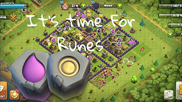 Rune Of Gold And Elixer|Clash Of Clans ep7