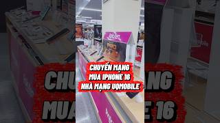 Chuyển mạng mua IPHONE 16 nhà mạng UQ mobile