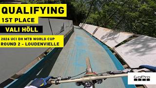 GoPro: Vali Höll takes P1 in Qualification - Loudenvielle - '26 UCI DH MTB World Series