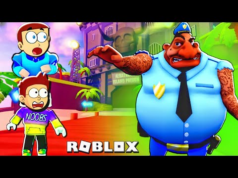 Roblox Larry's Prison Escape Obby | Shiva and Kanzo Gameplay