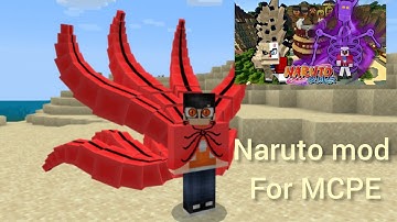 Naruto Mod for MINECRAFT Pocket edition [ MCPE ].
