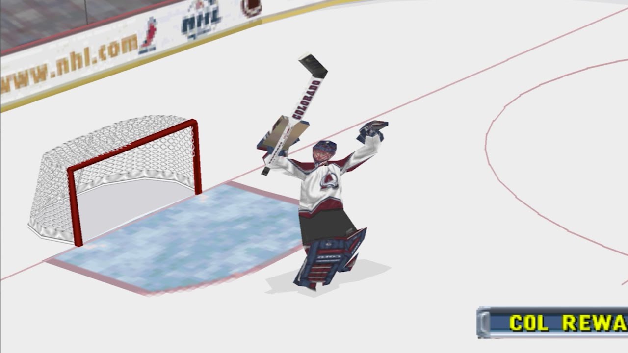 NHL 2001 PS1 Gameplay HD 