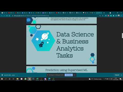 The Spark Foundation Internship Task 1 Solution