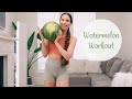 WATERMELON WORKOUT! &amp; My Favourite Ways To Eat Watermelon  🍉