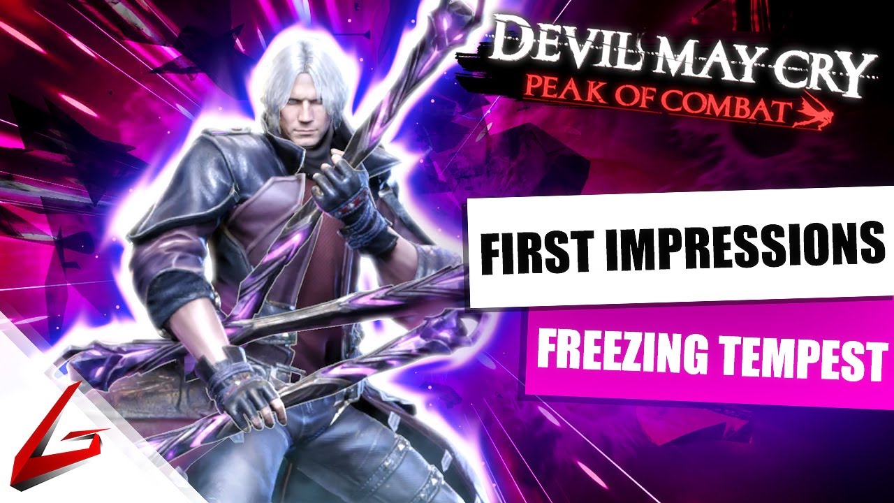 Devil May Cry: Peak of Combat - Freezing Tempest Dante [FT] - First ...