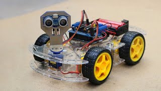 How To Make A DIY Arduino Obstacle Avoiding Car - (Part - 2)