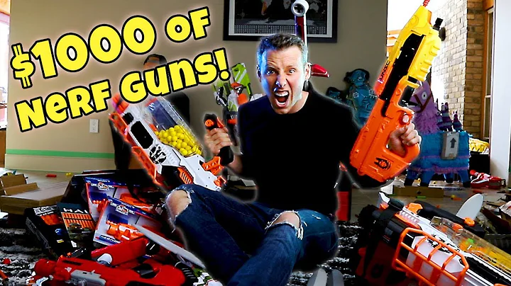 I SPENT $1000 ON NERF GUNS