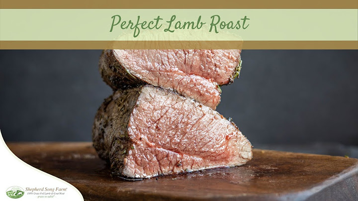 Perfect Roast Goat or Lamb