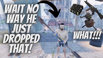 This Dude Is The Most Generous Person On Rust! Rust Console Edition!