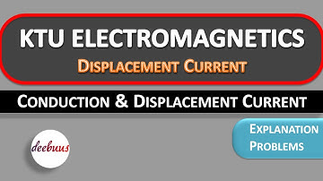 KTU Electromagnetics BTech, S4 EEE, S6 ECE , S5 AET, EMT, Displacement Current, Conduction Current