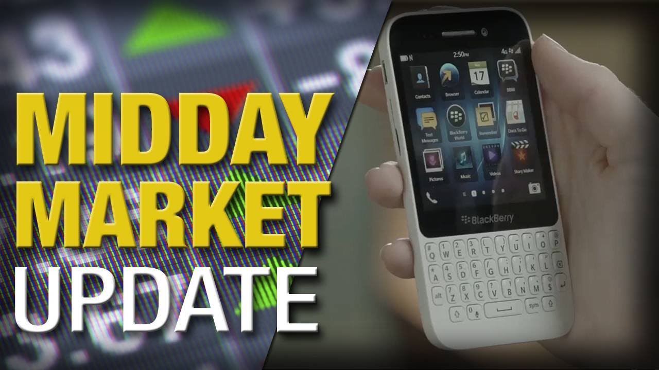 Stocks Are Lower on Fed Uncertainty; BlackBerry Pops on Buyback Plan